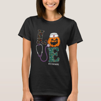 Camiseta Enfermera futura enfermera Halloween Sasuy Calabaz