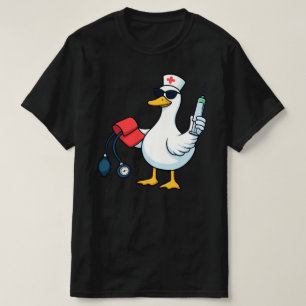 Camiseta Enfermera Ganso, Enfermera Practicante Cuff Em, En