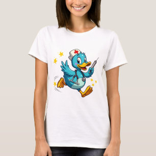 Camiseta Enfermera Ganso Tonto - Regalo para Estudiantes de