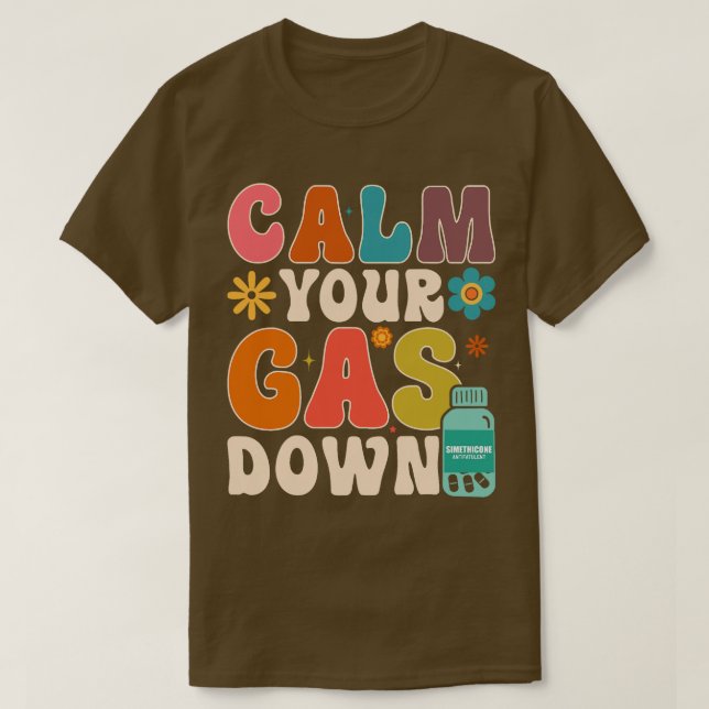 Camiseta Enfermera gastroenterología Graciosa Enfermera gas (Diseño del anverso)
