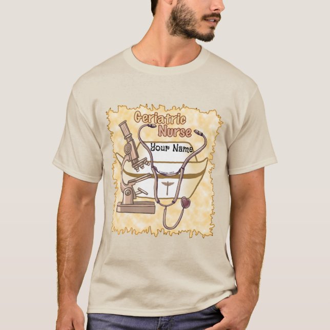 Camiseta Enfermera geriátrica de Guay (Anverso)