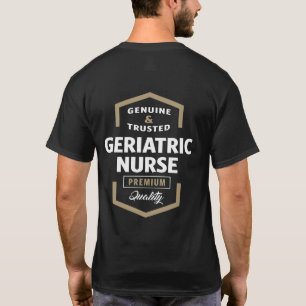 Camiseta Enfermera geriátrica   Ideas de regalo