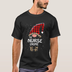 Camiseta Enfermera Gnome Búfalo Familia Matanza Christma