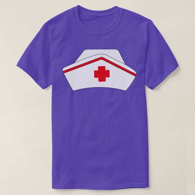 Camiseta Enfermera Gorra 2 (Diseño del anverso)