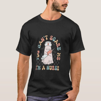 Camiseta Enfermera Graciosa Stethoscope Enfermera Calabaza