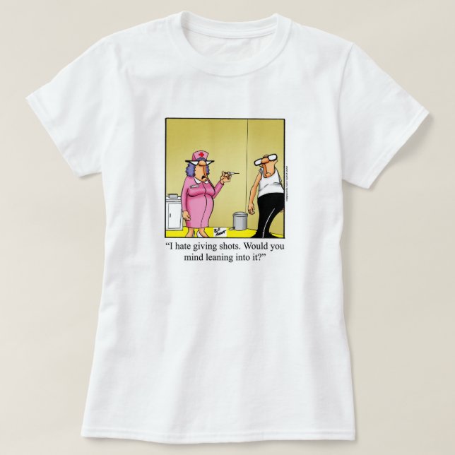 Camiseta Enfermera/Humor médico Tee Shirles "Espectikles" (Diseño del anverso)