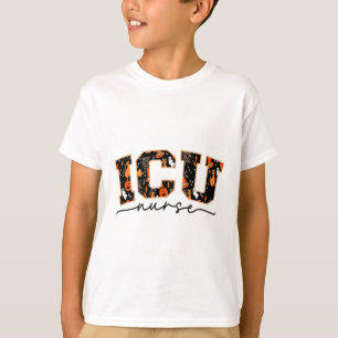 Camiseta Enfermera Icu Enfermera Crítica De Halloween Ca In