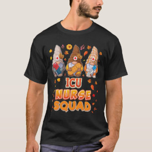 Camiseta Enfermera Icu Escuadrón de Enfermeras Gnomes Agrad