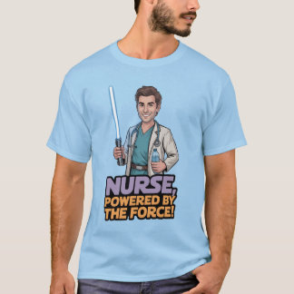 Camiseta Enfermera impulsada por la Fuerza