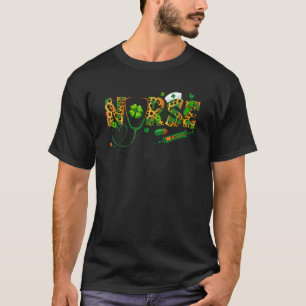 Camiseta Enfermera irlandesa estetoscopio enfermera de quir