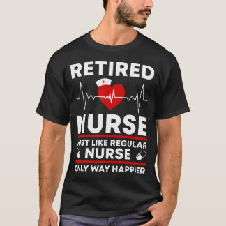 Camiseta Enfermera Jubilada Igual que una Enfermera Normal