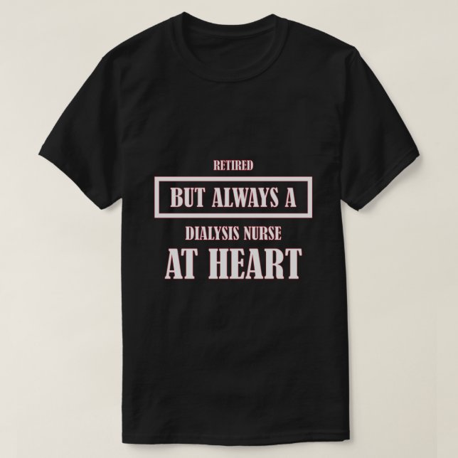 Camiseta Enfermera jubilada jubilada cita a enfermera de di (Diseño del anverso)