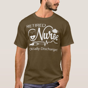 Camiseta Enfermera jubilada licenciada oficialmente