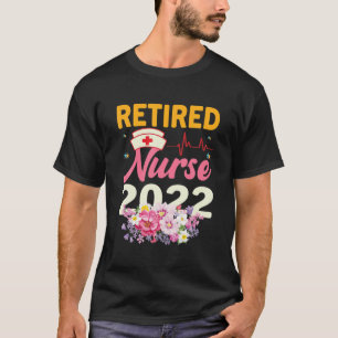 Camiseta Enfermera Jubilada Regalos de Jubilación Vintage 2