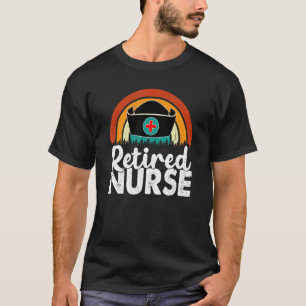 Camiseta Enfermera jubilada RN NP CNA LPN Funny Nurge Retir
