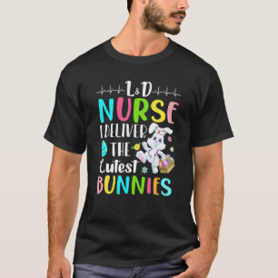 Camiseta Enfermera L D Entrego Los Conejitos Más Lindos Fel