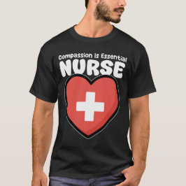 CAMISETA ENFERMERA - LA COMPASIÓN ES ESENCIAL