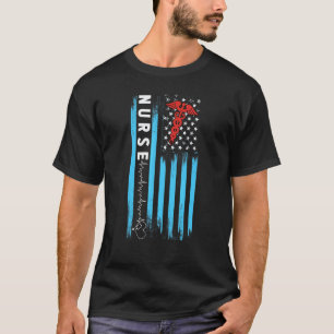 Camiseta enfermera latido medicina médico hospital