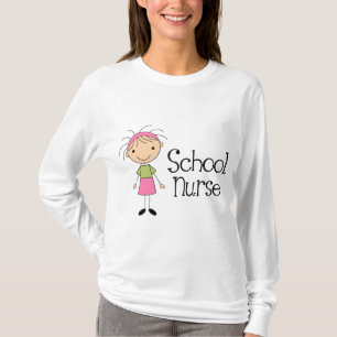 Camiseta Enfermera linda de la escuela