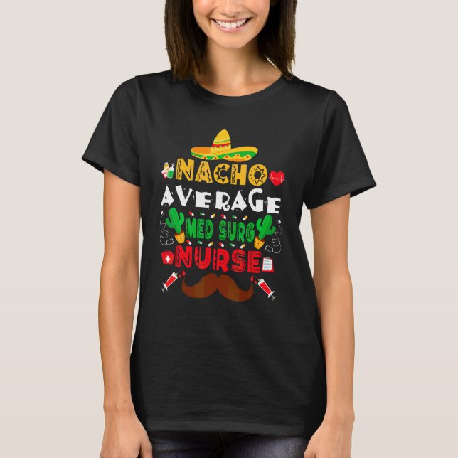 Camiseta Enfermera media de ciruela de Nacho de yegua (Anverso)