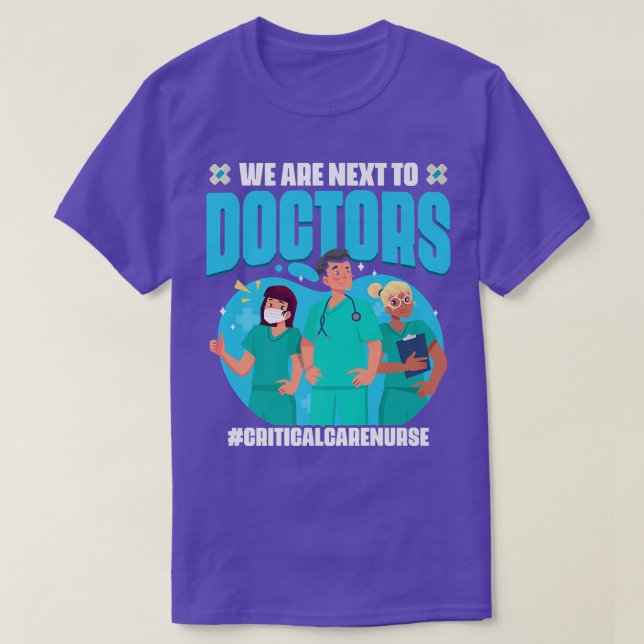 Camiseta Enfermera Médica RN Nursi De Net To Médica Critica (Diseño del anverso)