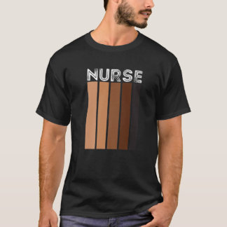 Camiseta Enfermera Melanin Afro Reina Reina de la Historia
