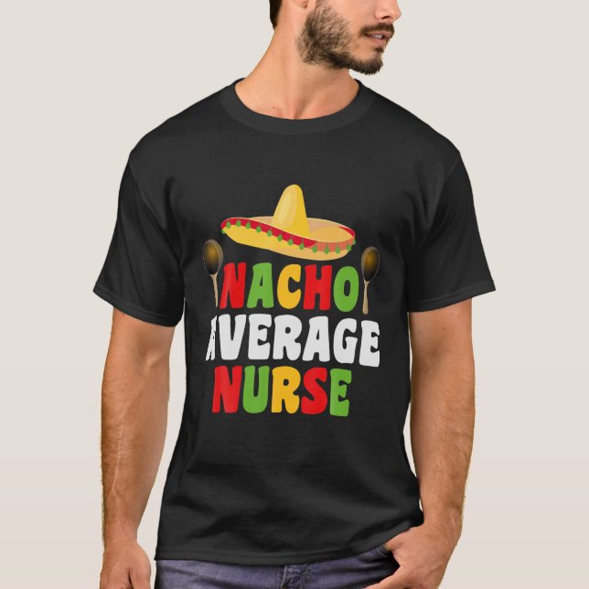 Camiseta Enfermera mexicana Stethoscope Cinco De Mayo (Anverso)
