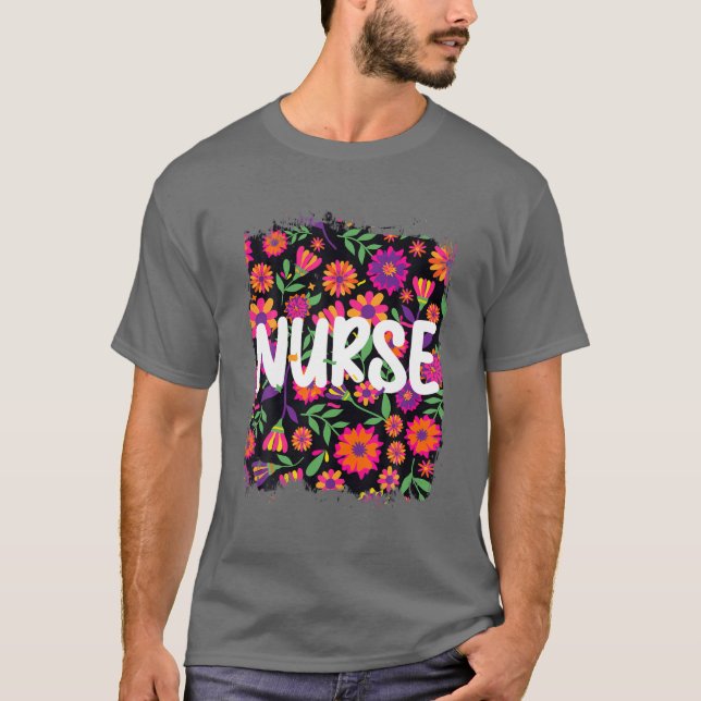 Camiseta Enfermera mexicana Taco Stethoscope Cinco De Mayo  (Anverso)