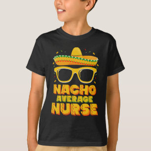 Camiseta Enfermera Nacho Promedio Cinco De Mayo Familia Par