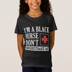 Camiseta Enfermera negra en la historia afroamericana