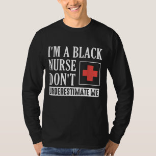 Camiseta Enfermera negra en la historia afroamericana