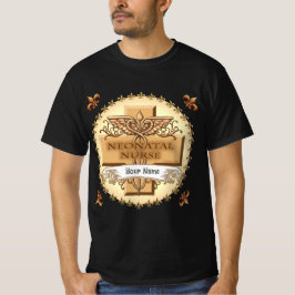 Camiseta Enfermera neonatal Cross Caduceus