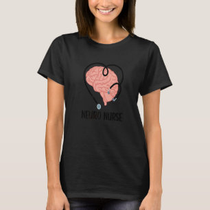 Camiseta Enfermera Neuro Estetoscopio Enfermera Neurología