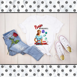 Camiseta Enfermera Nostálgica Cute En Curso