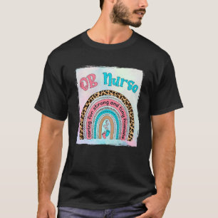 Camiseta Enfermera Ob Cute Rainbow Obstetricia Ob Gín Labor