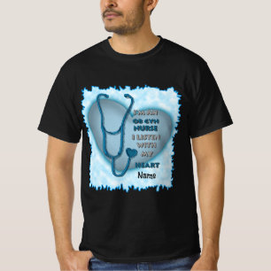Camiseta Enfermera ObGyn del corazón azul