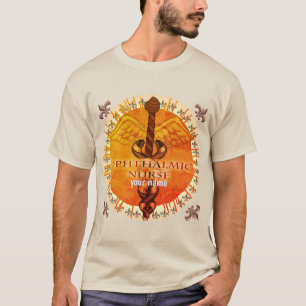 Camiseta Enfermera oftálmica Caduceus