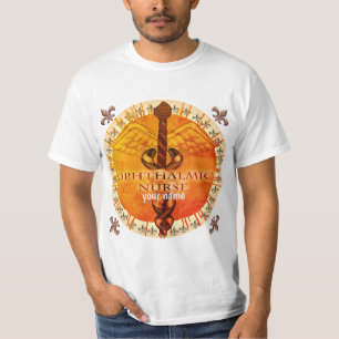 Camiseta Enfermera oftálmica Caduceus