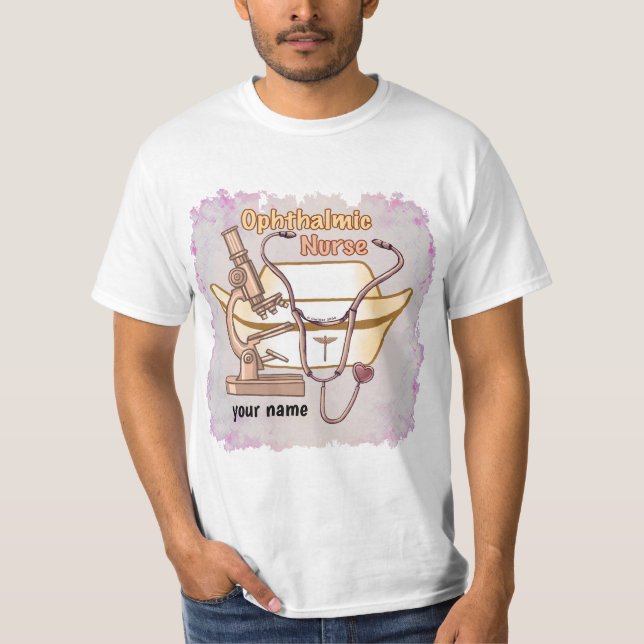 Camiseta Enfermera oftálmica de Guay (Anverso)