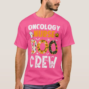 Camiseta Enfermera oncológica Boo Crew Shirt Cute Enfermera