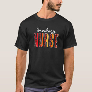 Camiseta Enfermera oncológica Enfermera Corazón de Amor Roj