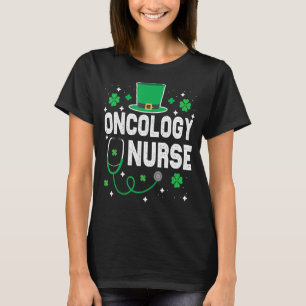 Camiseta Enfermera oncológica St Patrick S Day Lucky Nurse