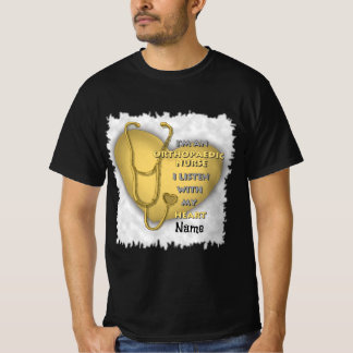 Camiseta Enfermera ortopédica Enfermeras personalizados de