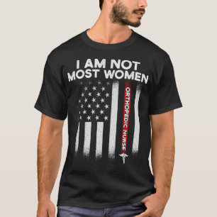 Camiseta Enfermera ortopédica La mayoría de las mujeres Enf