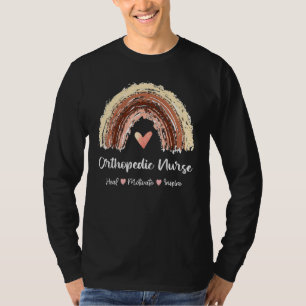 Camiseta Enfermera ortopédica motivación para curar inspira