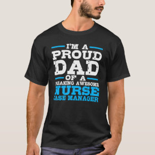 Camiseta enfermera padre enfermera atención médica enfermer