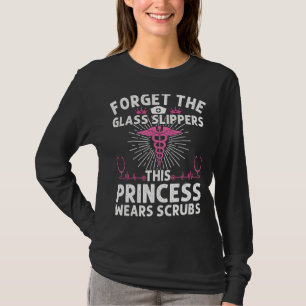 Camiseta Enfermera Para Mujeres Guay Esta Princesa Usa Scru