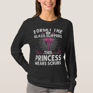 Camiseta Enfermera Para Mujeres Guay Esta Princesa Usa Scru