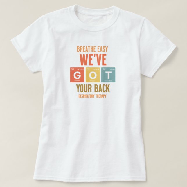 Camiseta Enfermera para tratamiento de asma: regalo ideal p (Diseño del anverso)