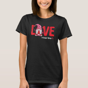 Camiseta Enfermera parroquial del amor del día de San Valen